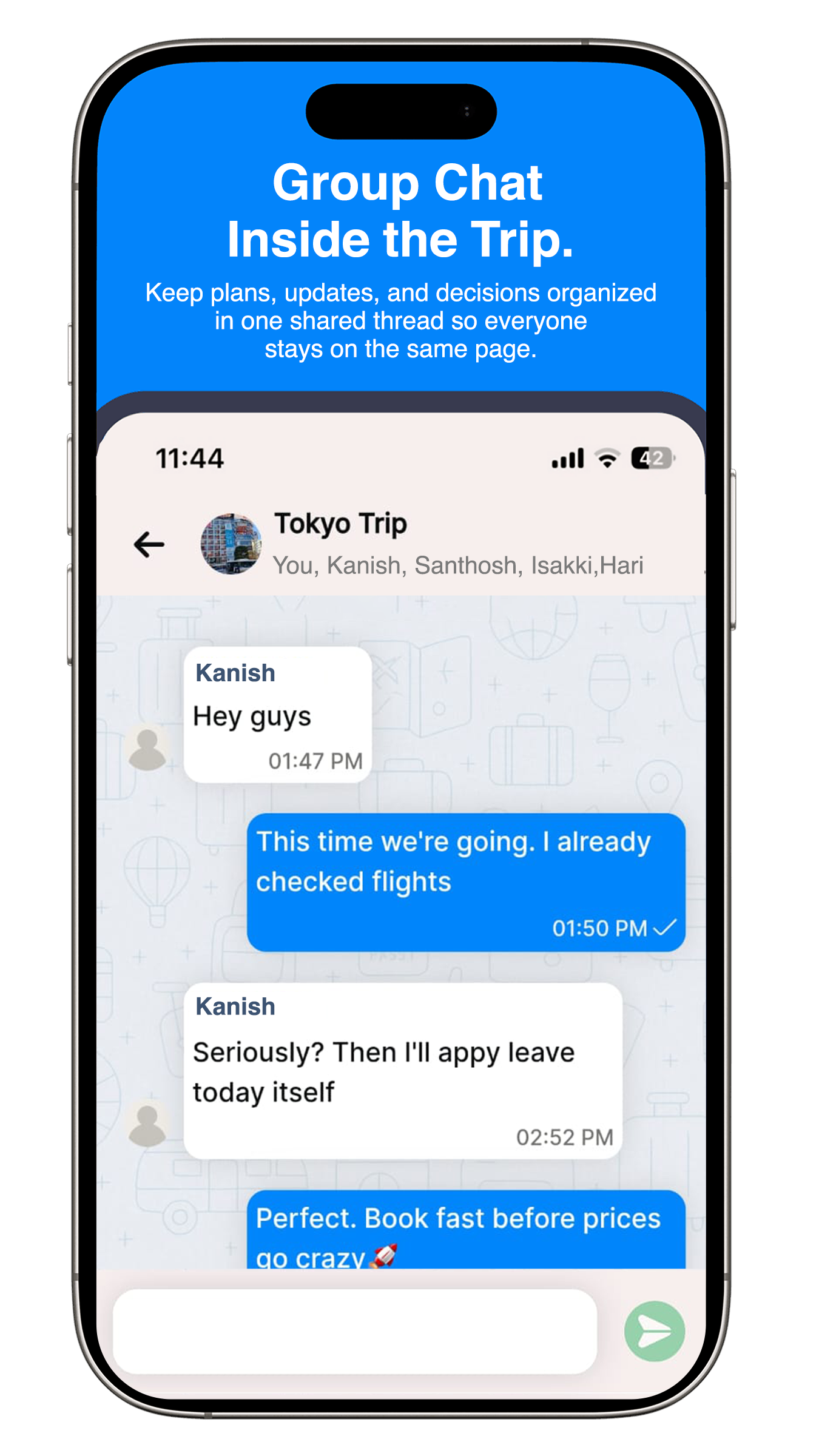 Group Chat Screen